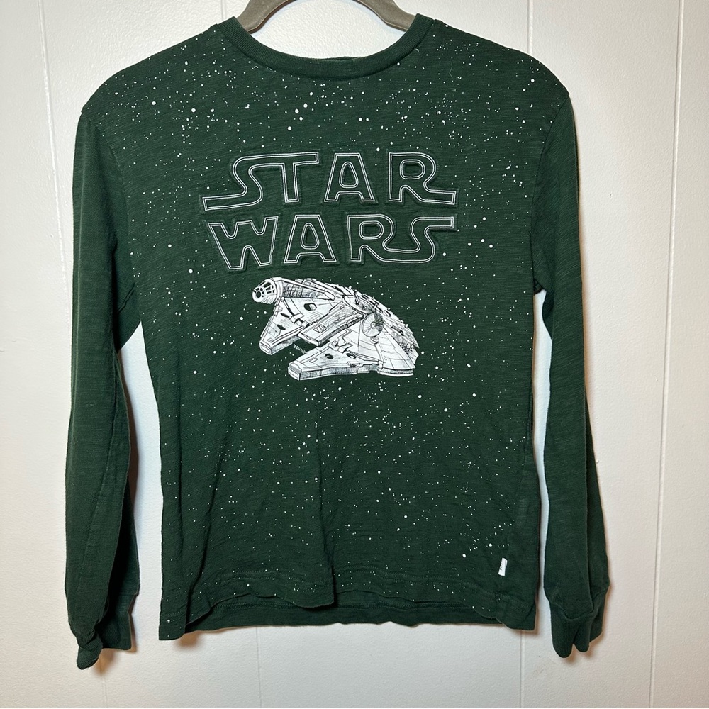 Star Wars Green GAP Long Sleeve Shirt